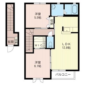 クレセントＡ 202号室