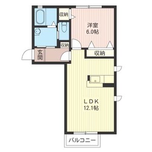 グランディールＡ 101号室