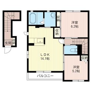 グランディールＢ 202号室