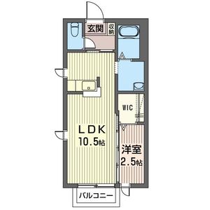 ラフィール 102号室