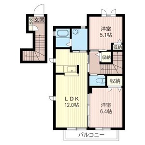 シャーメゾン・ベルA 202号-15