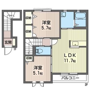 プリンスコーポＤ 203号-16