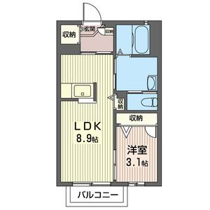 ラフィネド・メゾンⅡ 101号-16