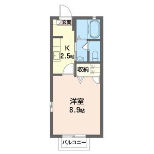 ディアス・コスモ大泉　参番館 201号室