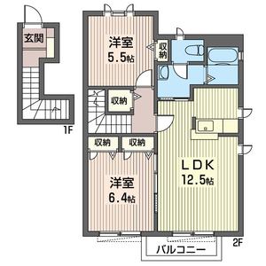 シャーメゾンやまと 201号室