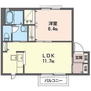 カーサ・スリーゼ 105号室