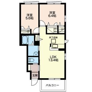 ルレーブ・フルール　Ⅱ 101号室