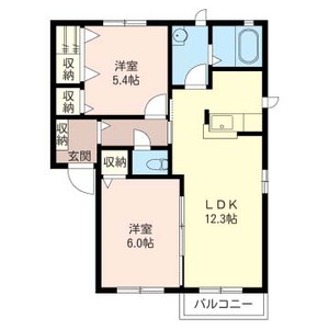 グランメールコートＤ 201号室