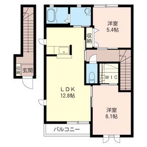 ラフォーレ福居１２　Ｂ 205号室