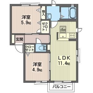ライズ・プラミネントＢ 201号-16
