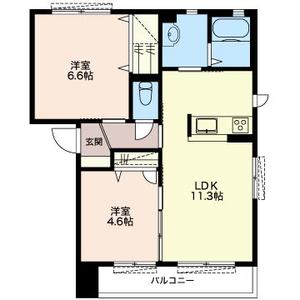 ビューテラス 201号室