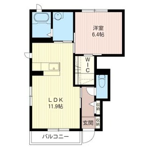 ドミールシャルマンⅡ 103号室