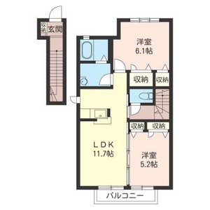 クワイエット杉Ｆ 205号室