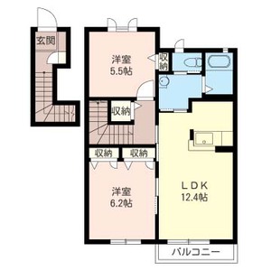 ステラリオーネ　Ａ 202号室