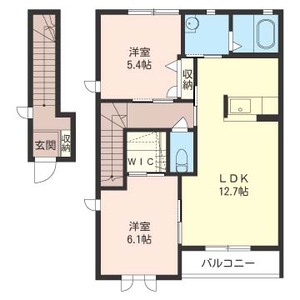 アンソレイユ　Ａ 201号室