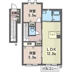シャルム・メゾン　Ｃ 202号室