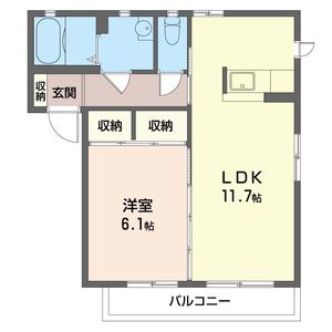 ルーチェ　インテルノ　Ａ 101号室