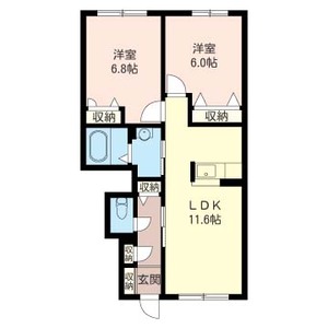 ロザージュ 102号室