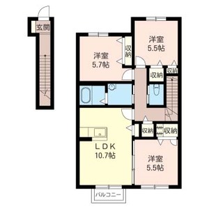 メゾン・ラカージュ　Ⅵ 204号-16