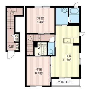 ウヴェール・メゾン安塚Ｅ 201号室