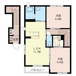 ウヴェール・メゾン安塚Ｆ 202号室