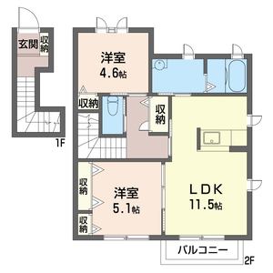 シャーメゾン咲楽　Ａ 201号室
