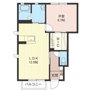 ラペ・ブロッサムＤ 102号室