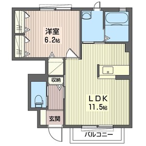 ラ・メファムエストⅠ 102号室