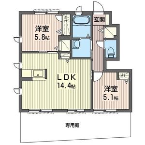 ラ・メファムエストⅡ 102号室