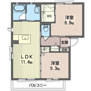 メゾン・ソレイルＡ 202号室
