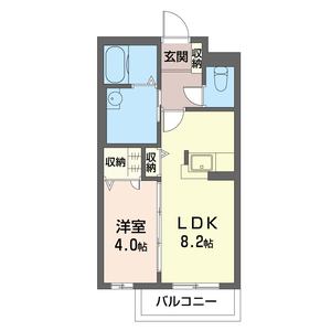 ベレオロシェ 202号室
