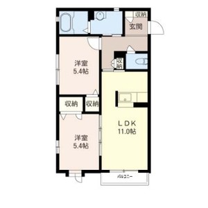 ブリリアントＣ 205号室