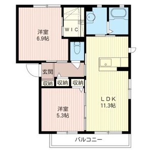 サンライズ　Ａ 201号室
