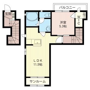 ヴィラ　フェリーチェ　Ⅱ　参番館 203号室