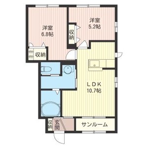 ヴィラ　フェリーチェ　Ⅱ　五番館 101号室