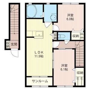 ヴィラ　フェリーチェ　Ⅱ　五番館 202号-16