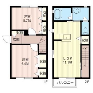 ヴィラージュＩ 102号室