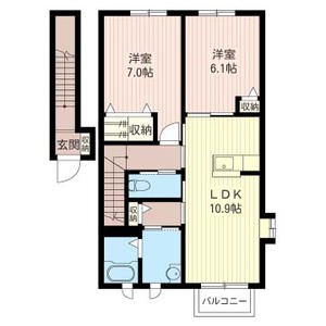 ミル　フルール　Ｃ 201号室