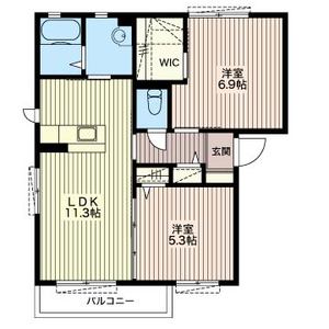 ベイサージュⅤ 202号-16
