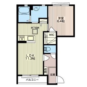 クレールコンフォールＢ 102号室