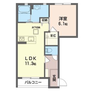 クレールコンフォールＢ 102号室