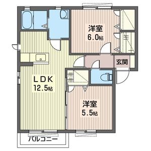 クレールコンフォールＣ 202号-6