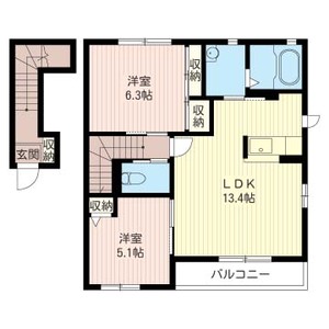 チャームＥ 201号室