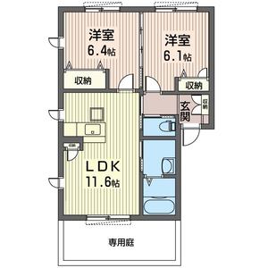 エクレアハウス　Ｂ 102号室