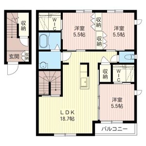 フィオーレ　Ｂ 201号室