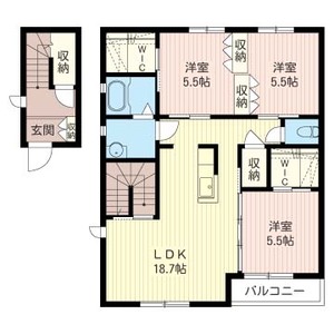 フィオーレ　Ｂ 203号室