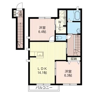ヴィヴァーチェⅡ 203号-16
