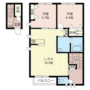 ラ・ヴィータ B 202号-16