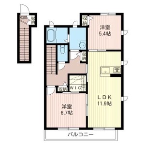 ジャルディーノⅠ 201号室