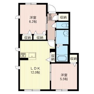 ジャルディーノⅡ 102号室